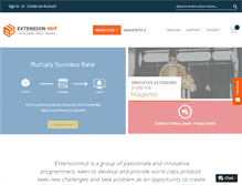 Tablet Screenshot of extensionhut.com